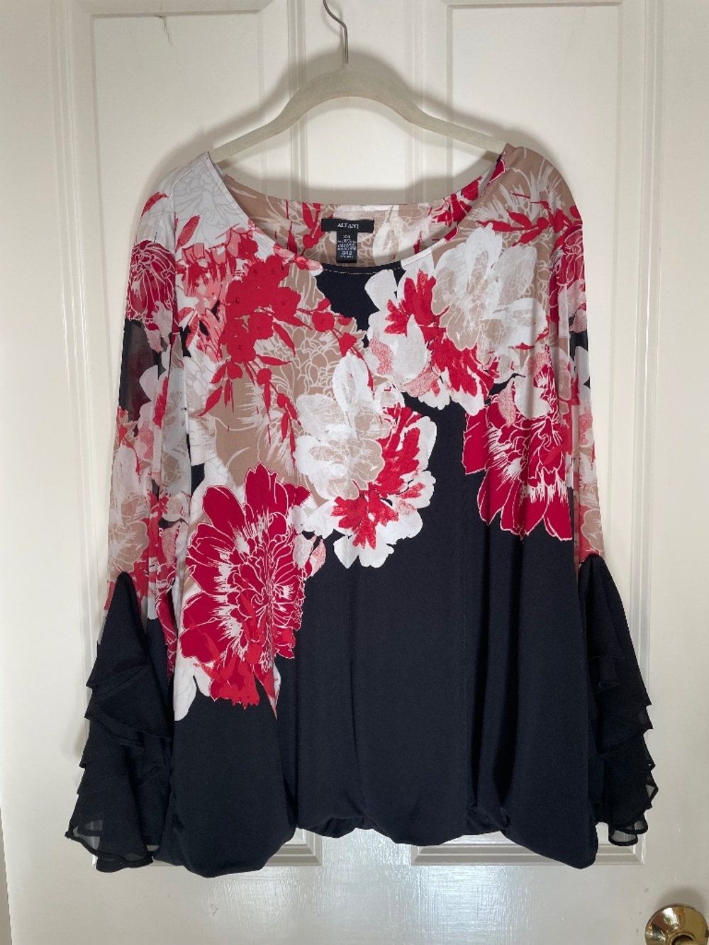 Alfani Floral Blouse